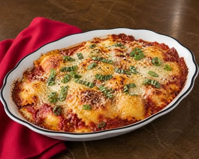 Baked Ravioli Full Tray.