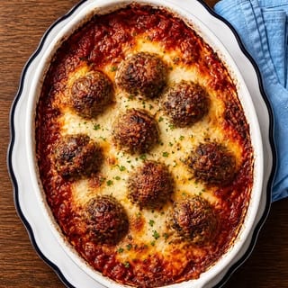 Baked Meatballs Full Tray
