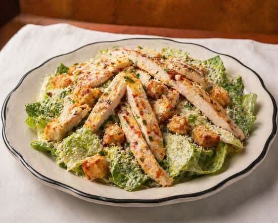 W/ Salad.