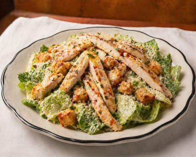 W/ Salad.