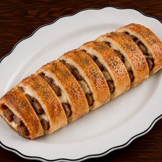 Sausage Parmigiana Stromboli